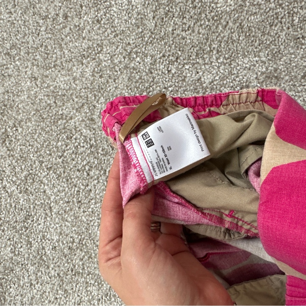 Marimekko x Uniqlo Pants Linen Cotton XL - Picture 5 of 5